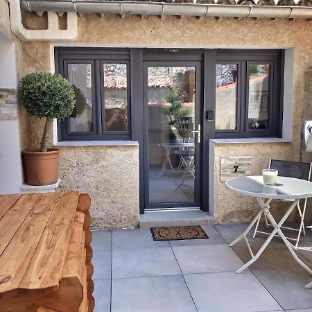 Ferienwohnung Studio Tout Confort, Terrasse, Calme Moustiers #7 Exterior foto