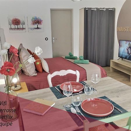 Ferienwohnung Studio Tout Confort, Terrasse, Calme Moustiers #7 Exterior foto
