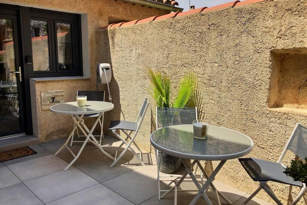 Ferienwohnung Studio Tout Confort, Terrasse, Calme Moustiers #7 Exterior foto