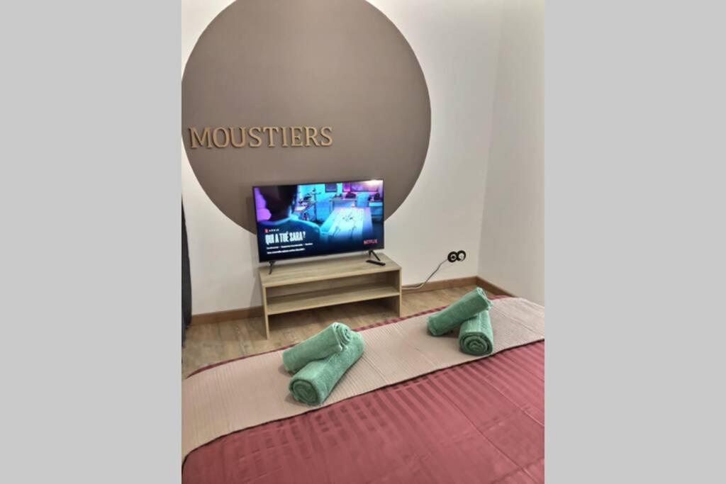 Ferienwohnung Studio Tout Confort, Terrasse, Calme Moustiers #7 Exterior foto