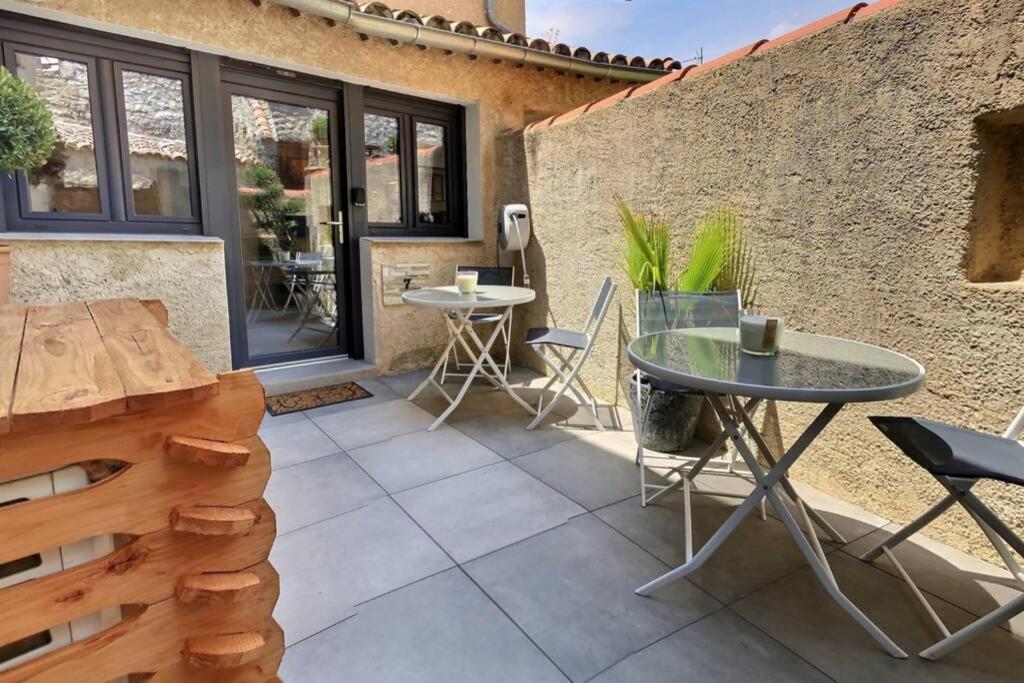 Ferienwohnung Studio Tout Confort, Terrasse, Calme Moustiers #7 Exterior foto